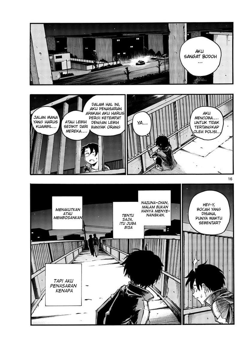 Yofukashi no Uta Bab 45 halaman 17