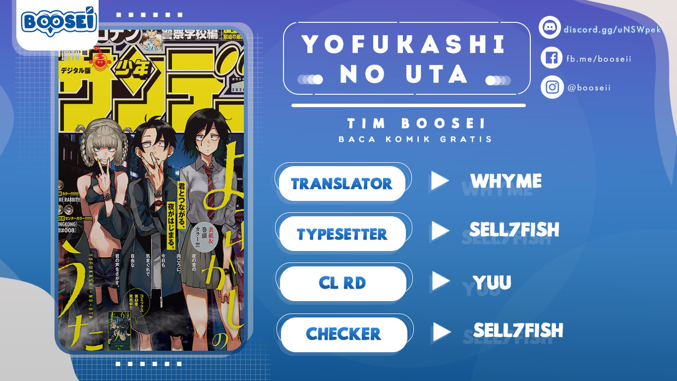 Yofukashi no Uta Bab 46 halaman 1