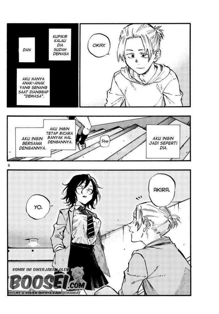 Yofukashi no Uta chapter 50 halaman 10