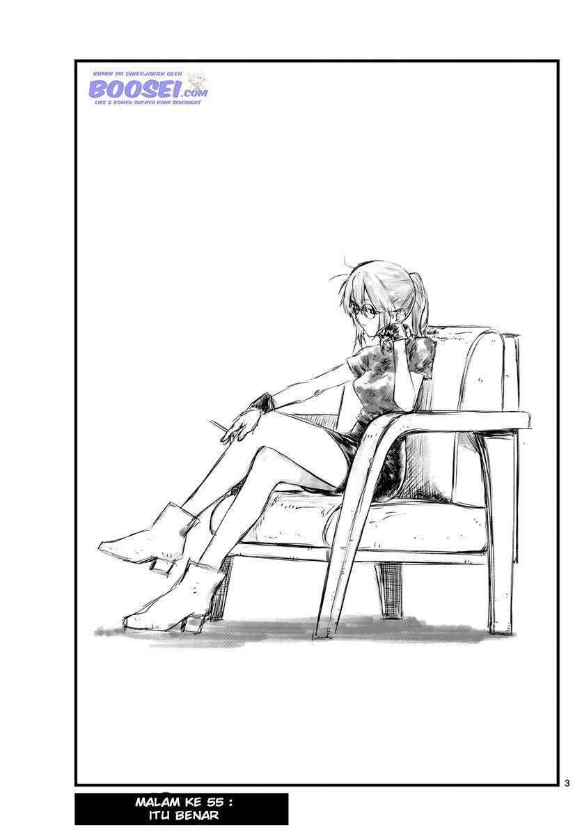 Yofukashi no Uta Bab 55 halaman 5