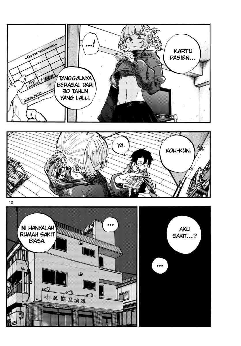 Yofukashi no Uta Bab 57 halaman 14
