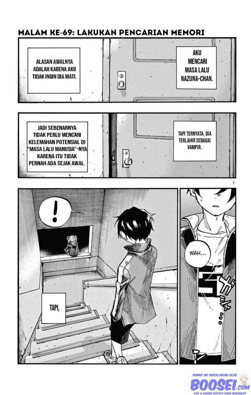 Yofukashi no Uta Bab 69 halaman 3