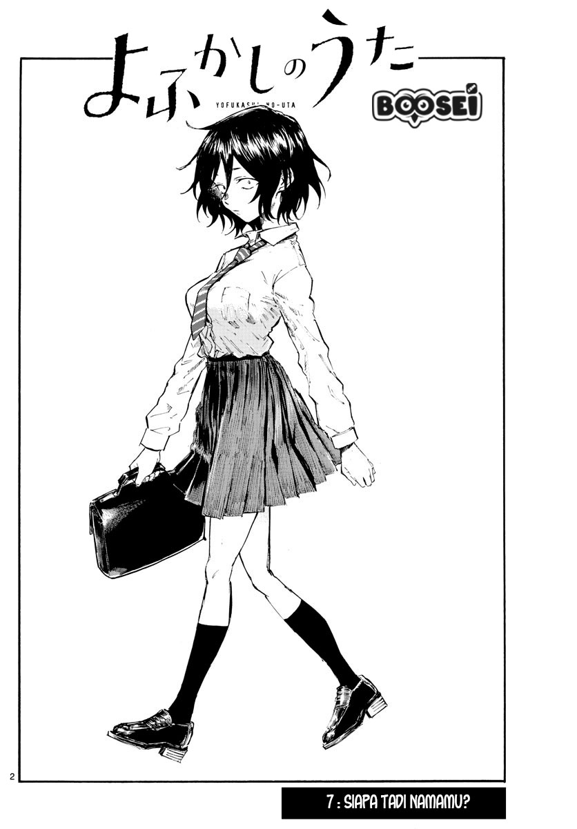 Yofukashi no Uta Bab 7 halaman 3