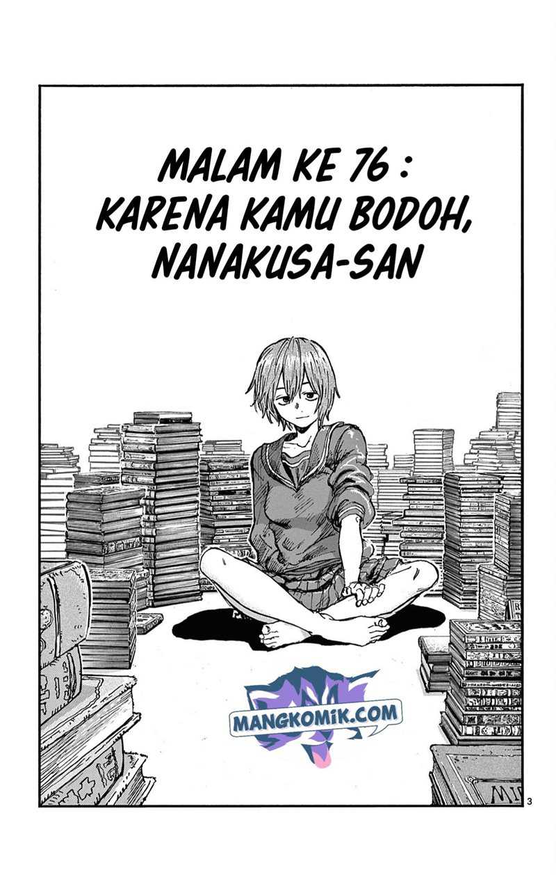 Yofukashi no Uta chapter 76 halaman 4