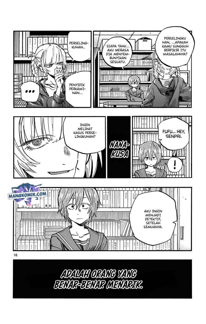 Yofukashi no Uta chapter 76 halaman 17