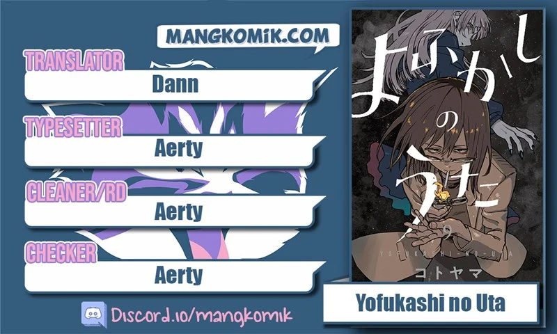 Yofukashi no Uta chapter 84 halaman 1