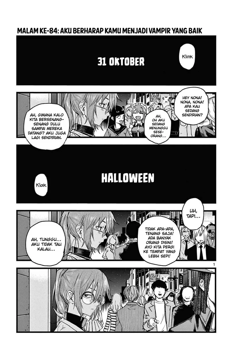 Yofukashi no Uta chapter 84 halaman 2
