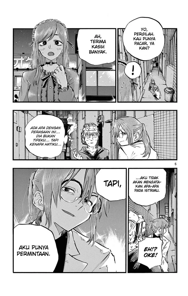 Yofukashi no Uta chapter 84 halaman 6