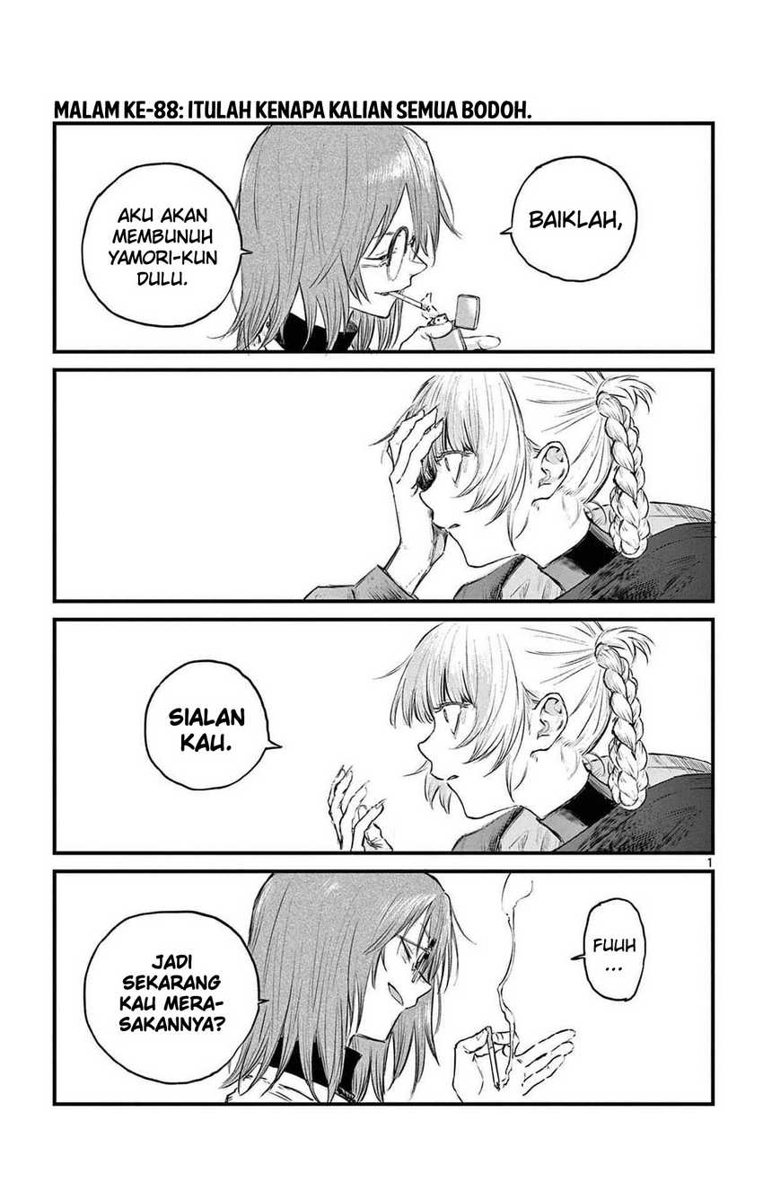 Yofukashi no Uta chapter 89 halaman 2
