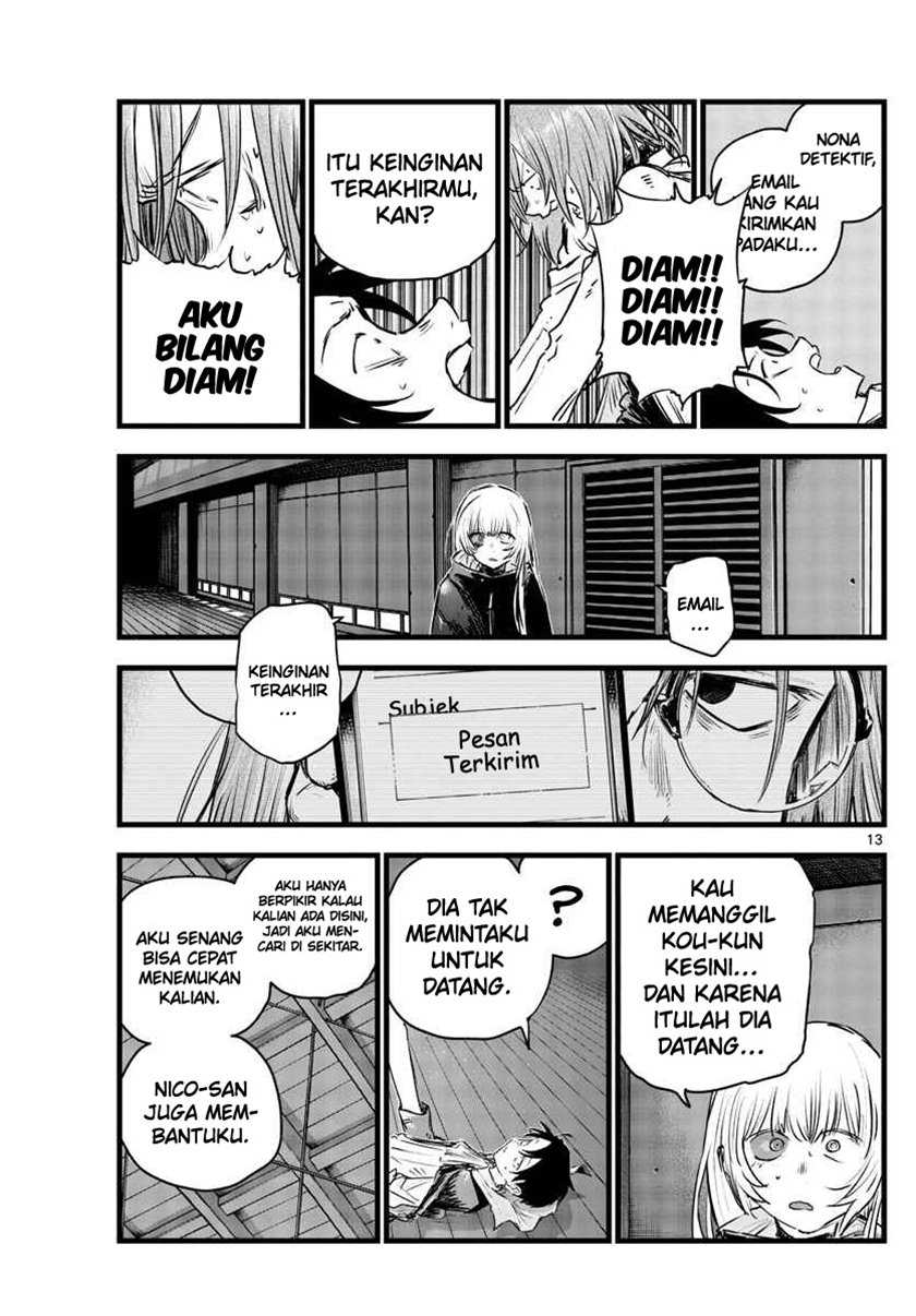 Yofukashi no Uta chapter 90 halaman 14