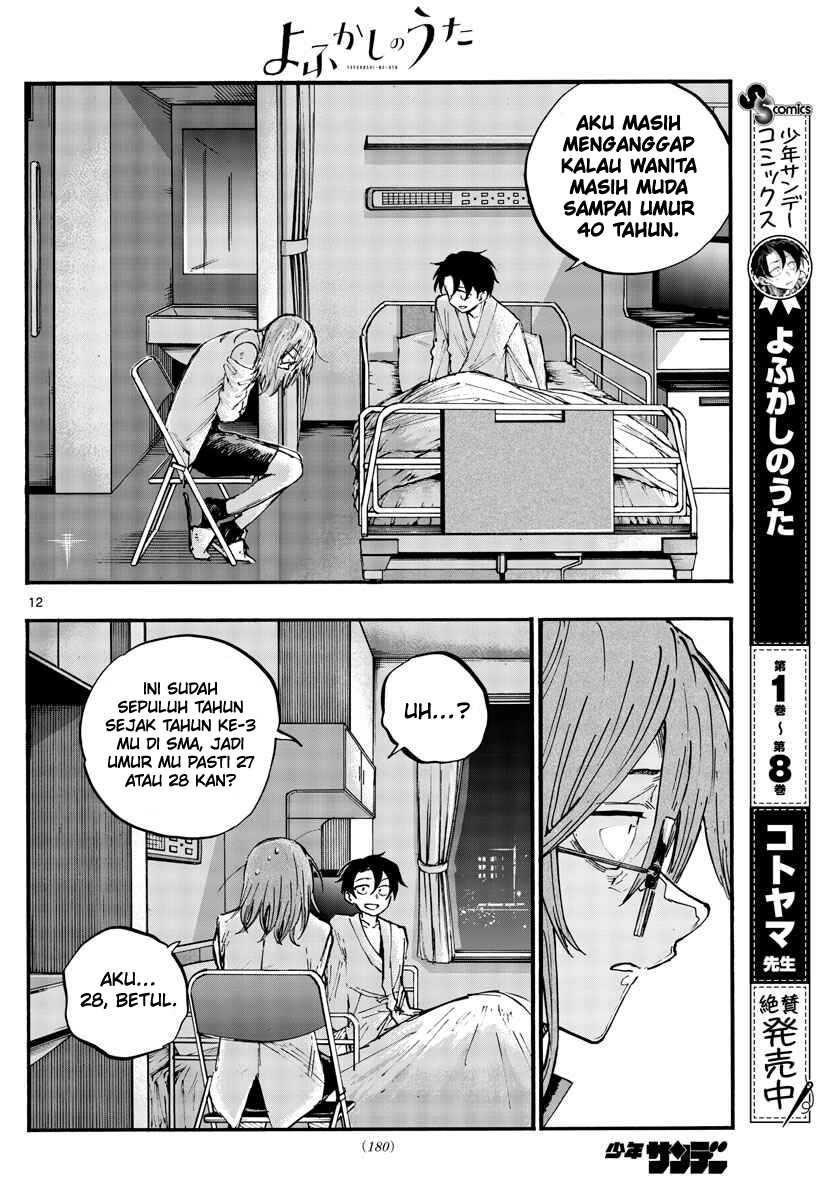 Yofukashi no Uta Bab 93 halaman 13