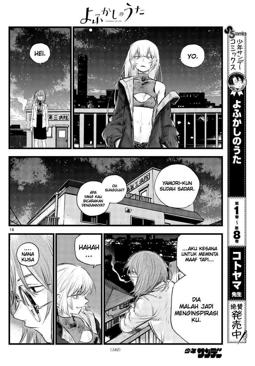 Yofukashi no Uta Bab 93 halaman 15