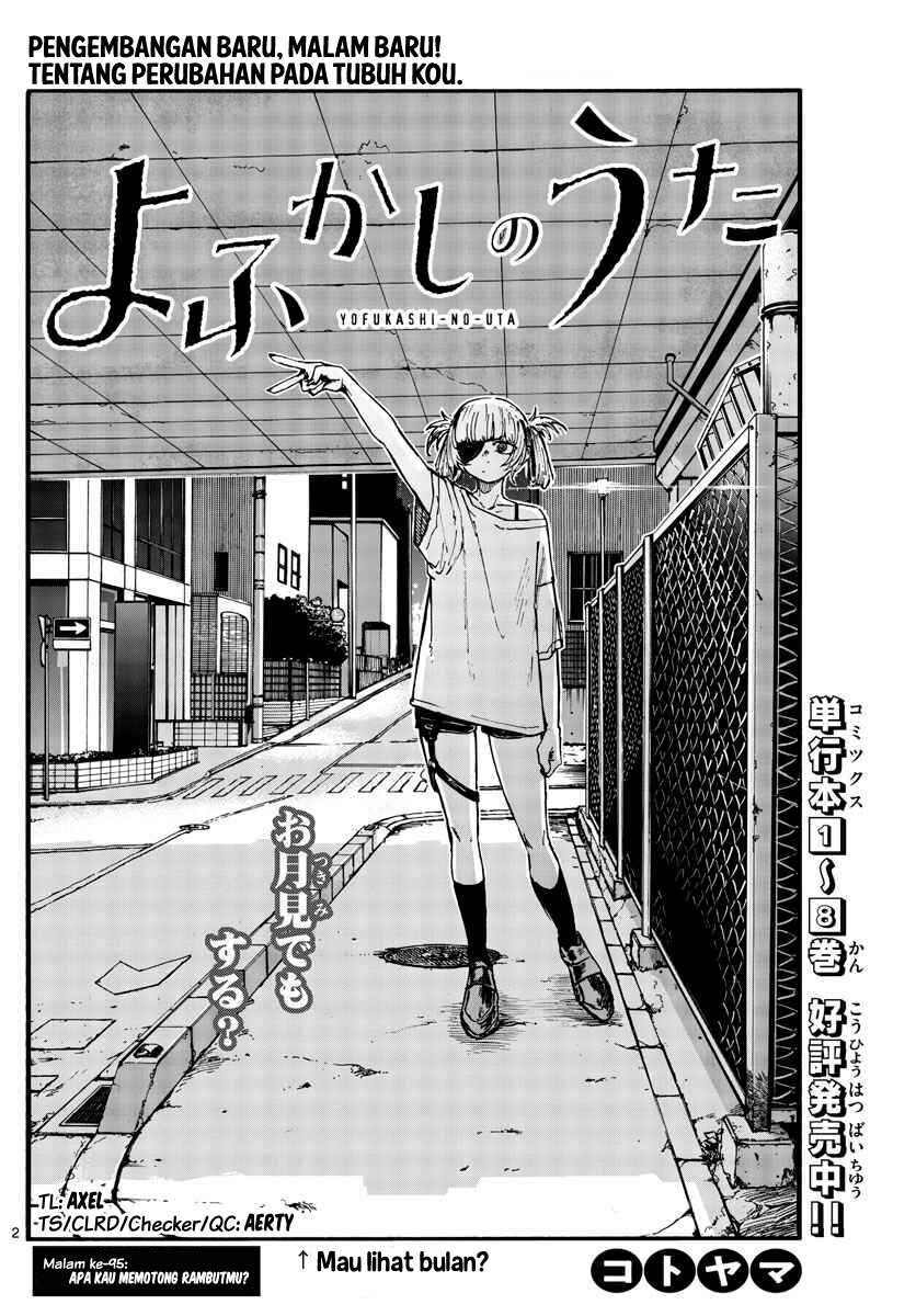 Yofukashi no Uta Bab 95 halaman 3