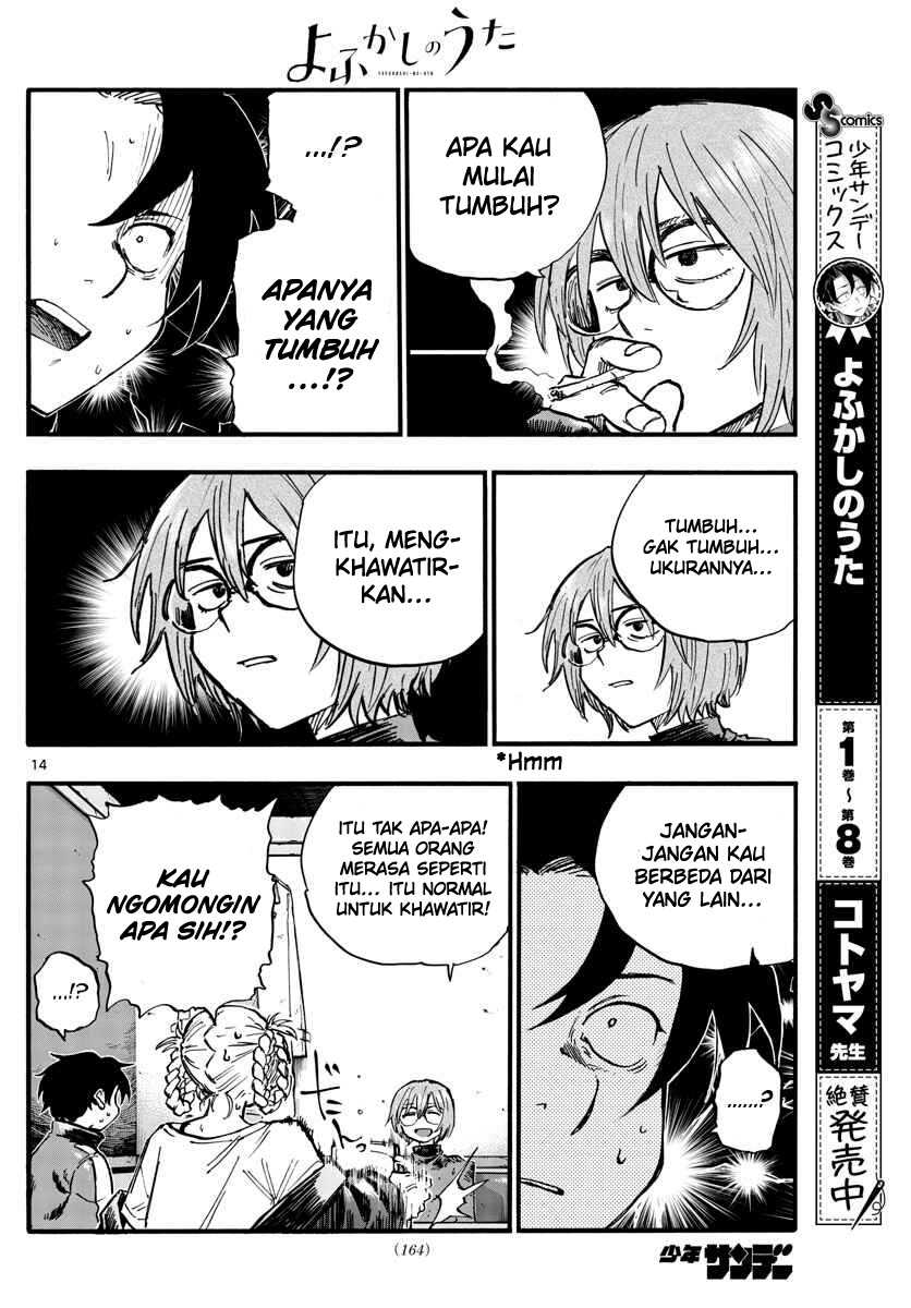 Yofukashi no Uta Bab 95 halaman 15