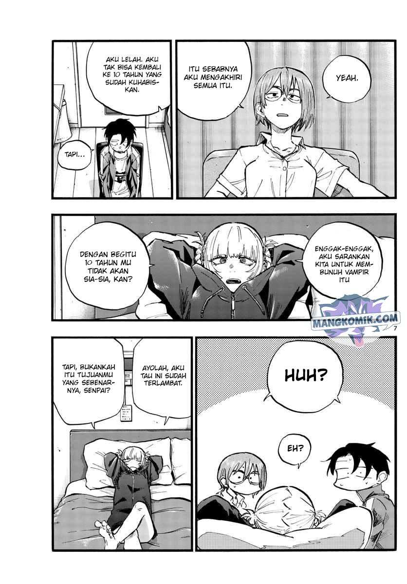 Yofukashi no Uta chapter 99 halaman 9