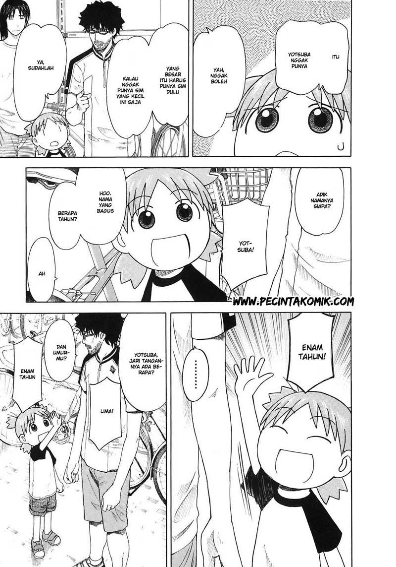 Yotsuba to! Bab 36 halaman 17