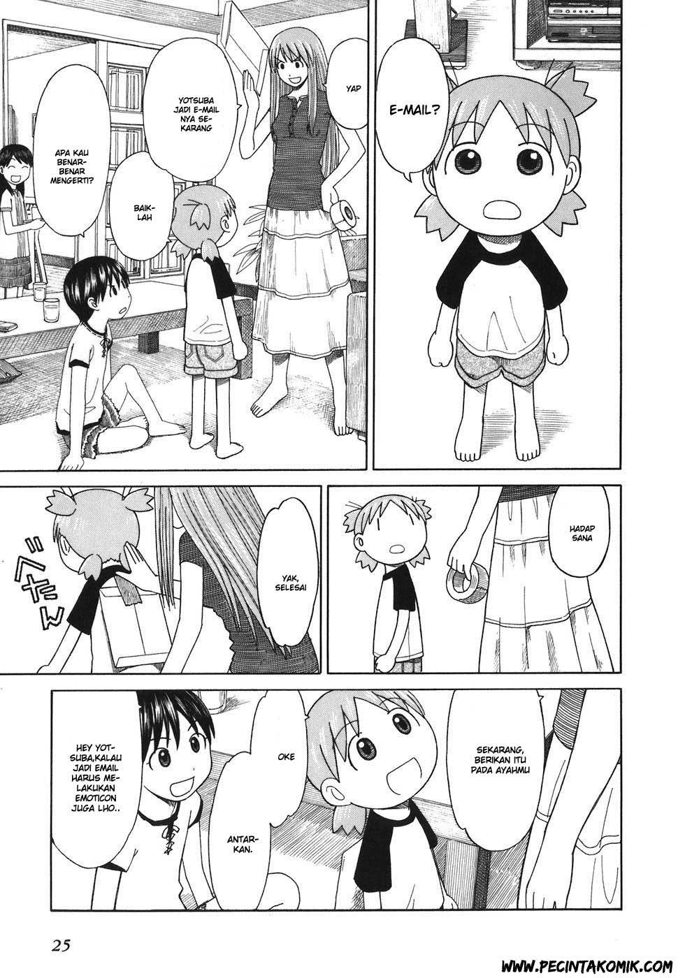 Yotsuba to! chapter 42 halaman 26