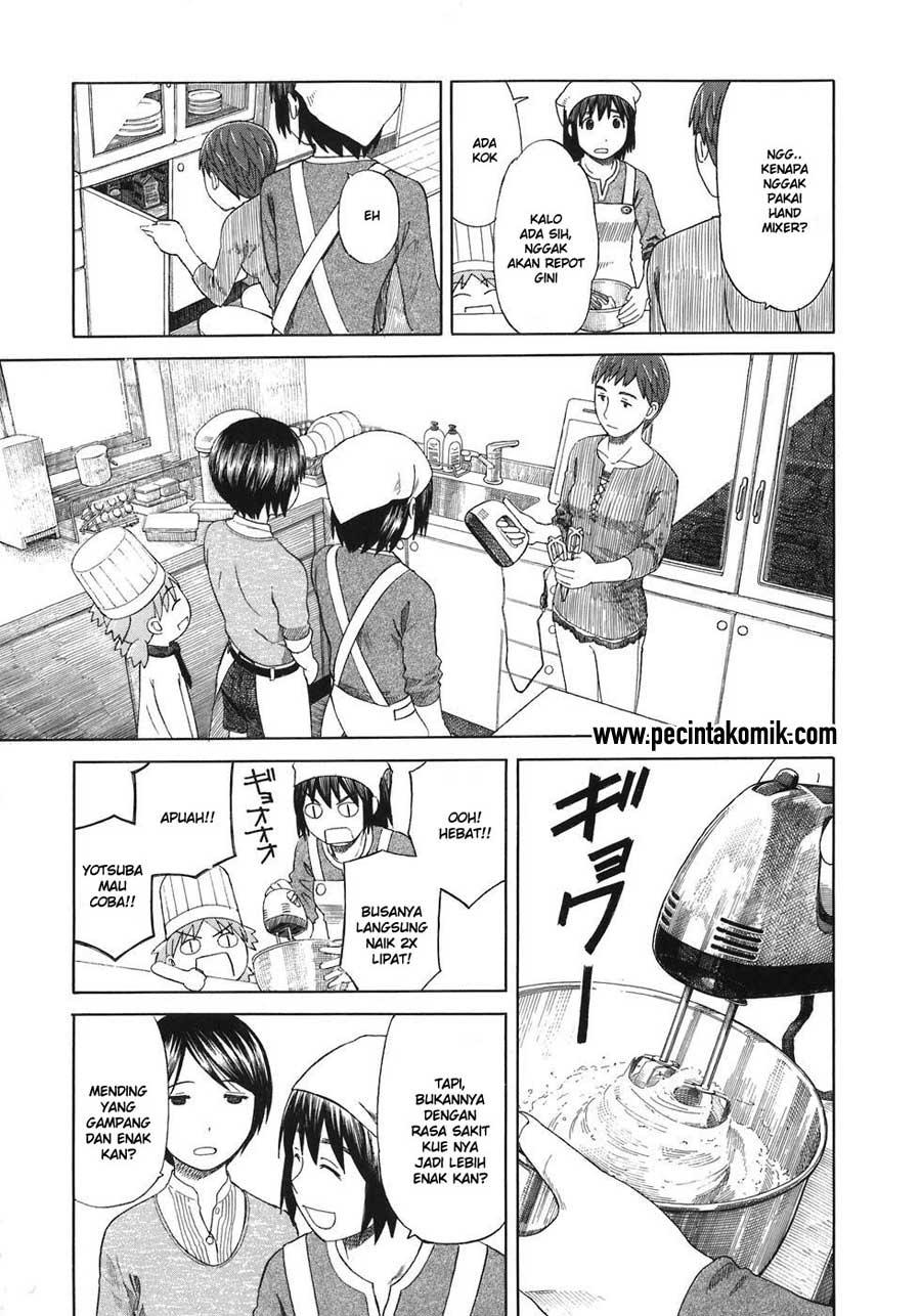 Yotsuba to! Bab 45 halaman 18