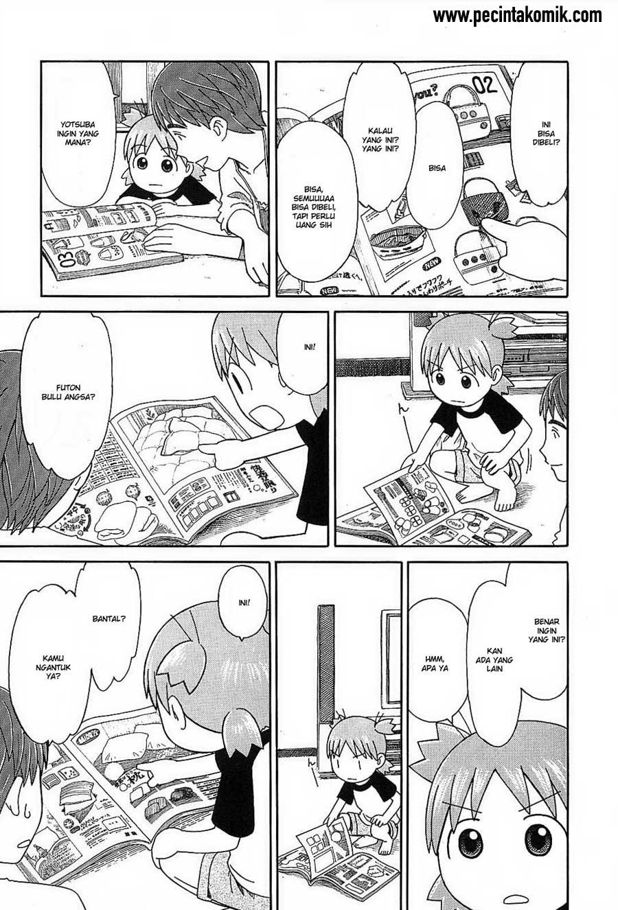 Yotsuba to! Bab 49 halaman 15