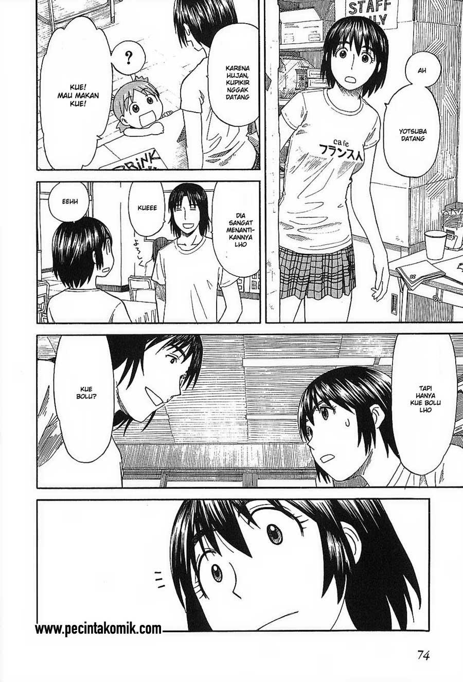 Yotsuba to! Bab 51 halaman 21