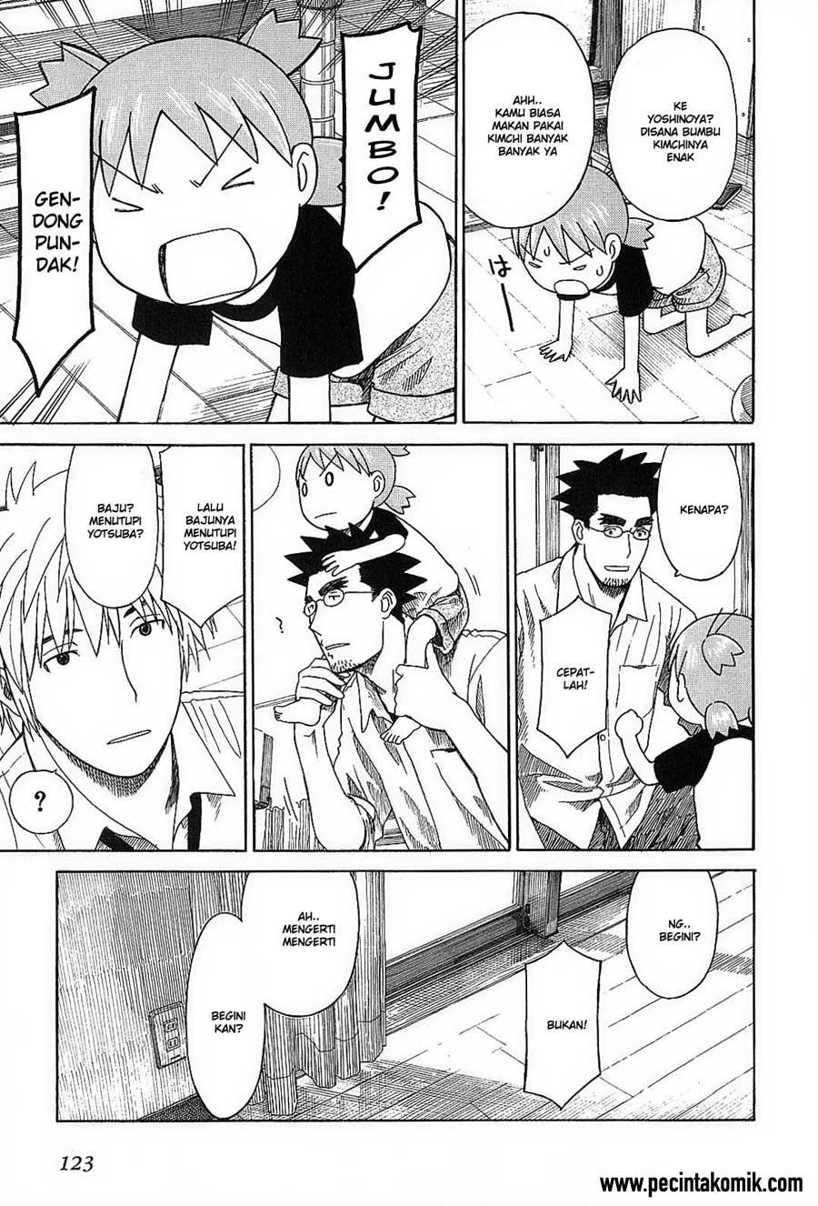 Yotsuba to! Bab 53 halaman 14