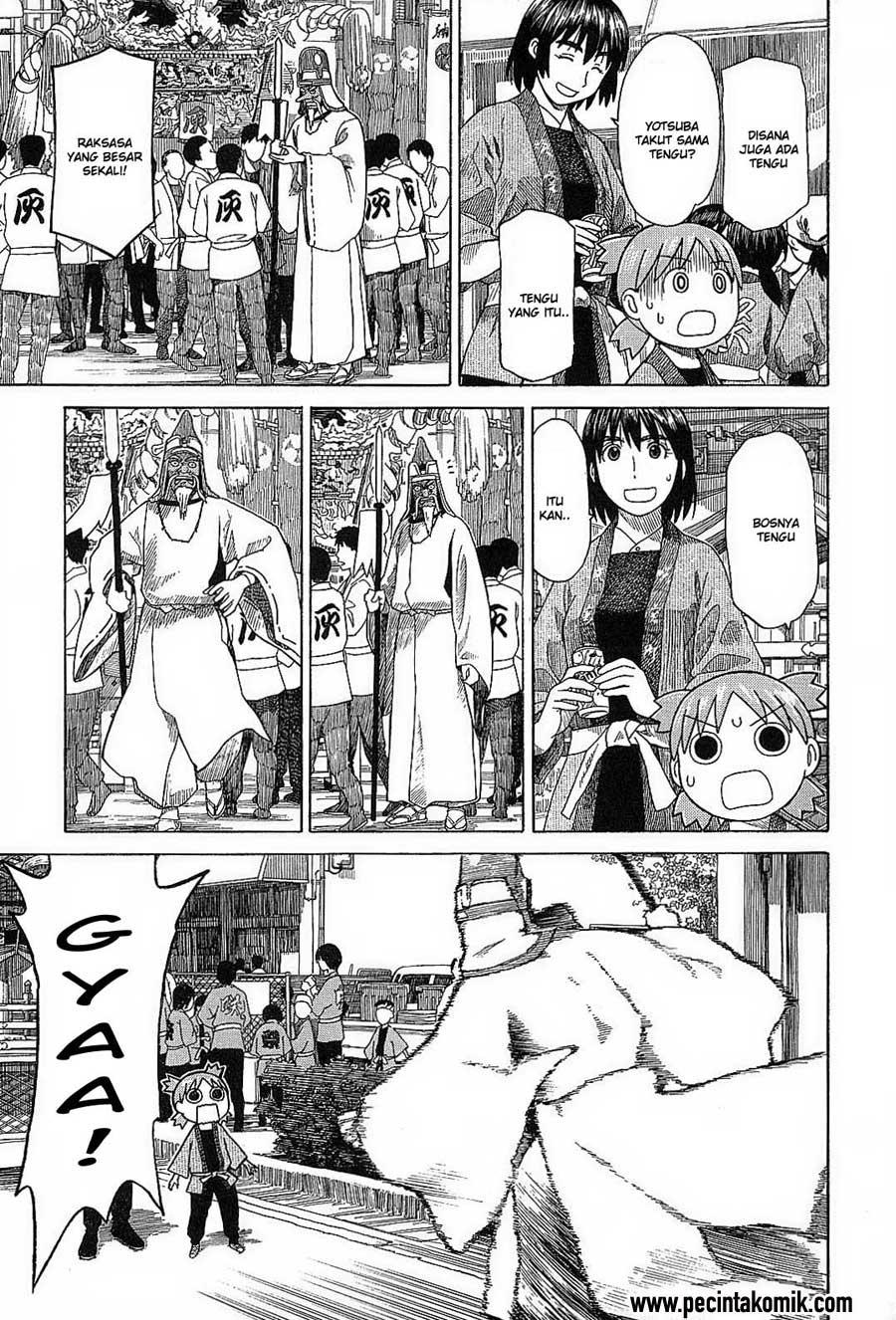 Yotsuba to! chapter 54 halaman 34