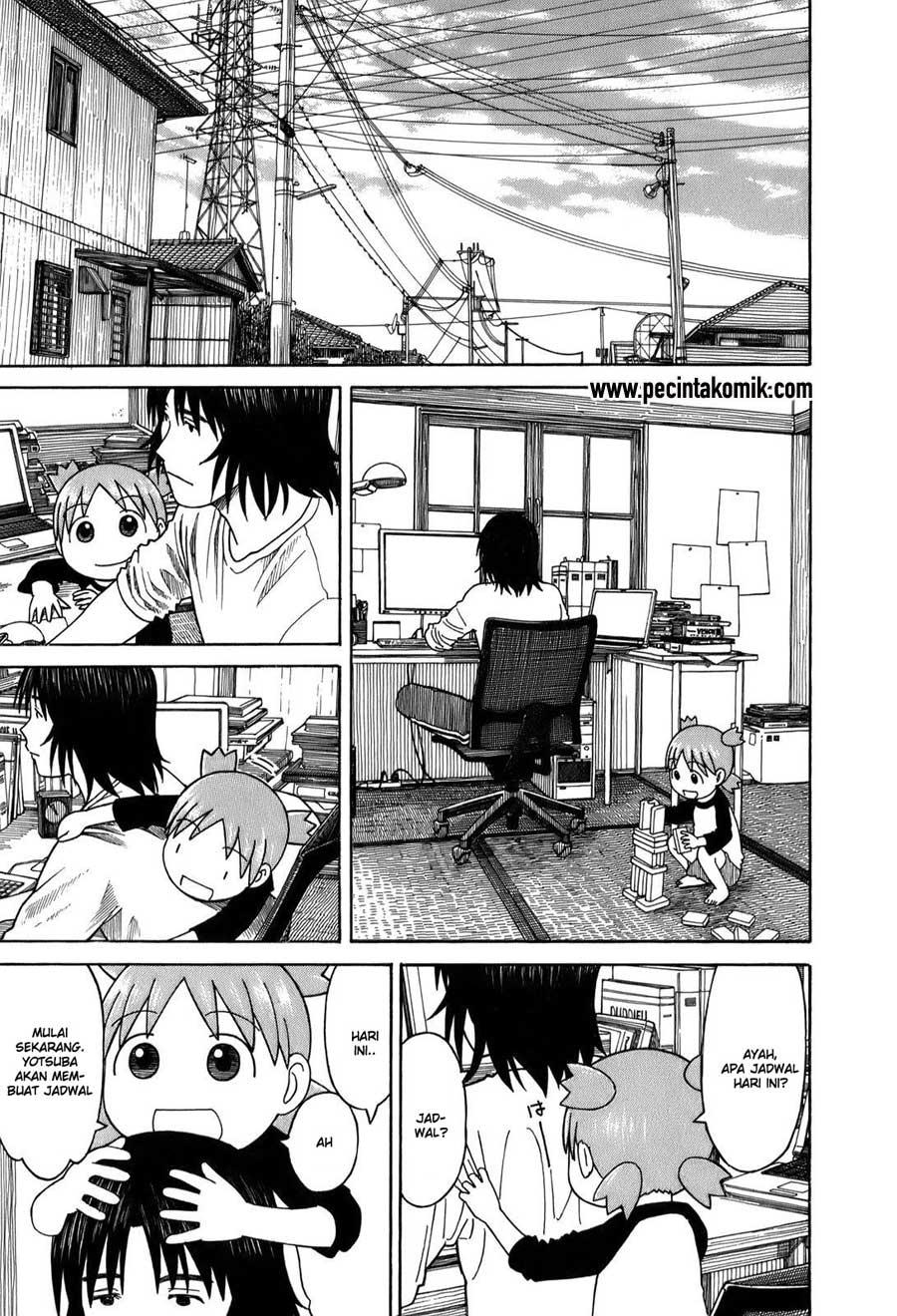 Yotsuba to! Bab 56 halaman 18