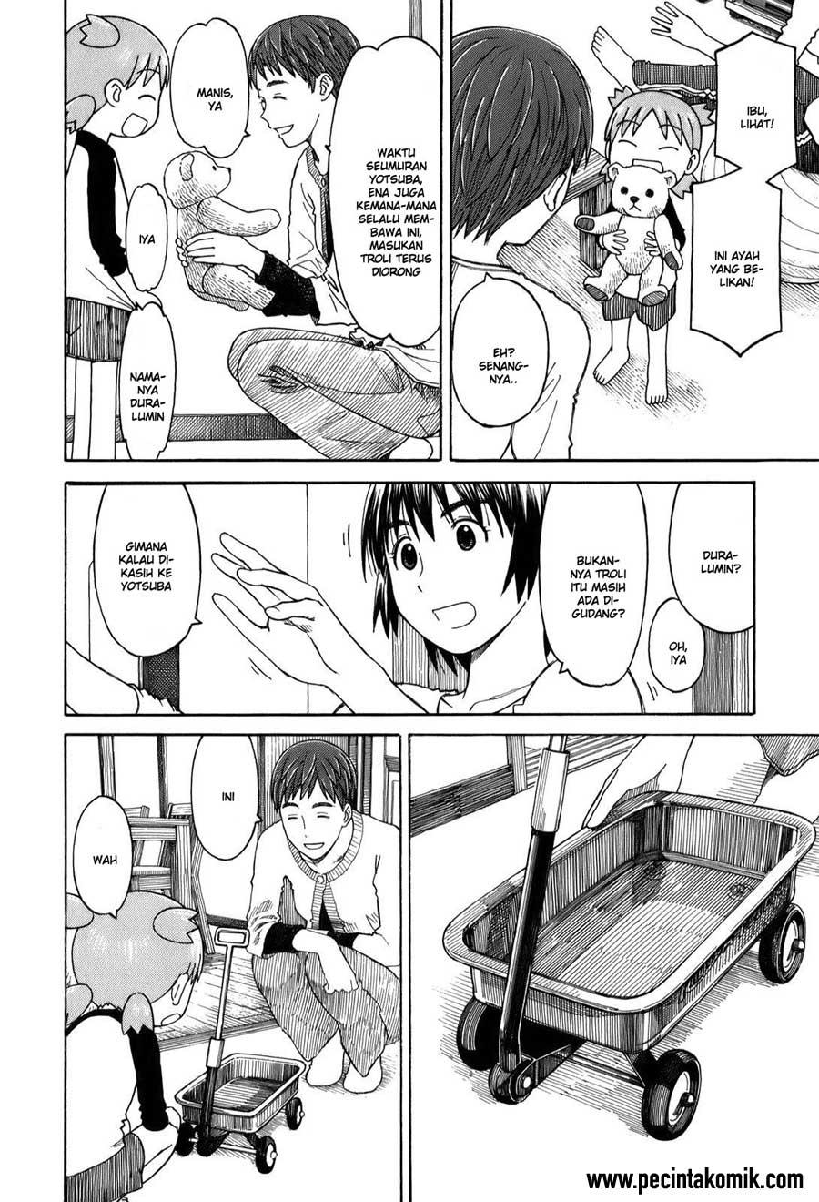 Yotsuba to! Bab 58 halaman 17