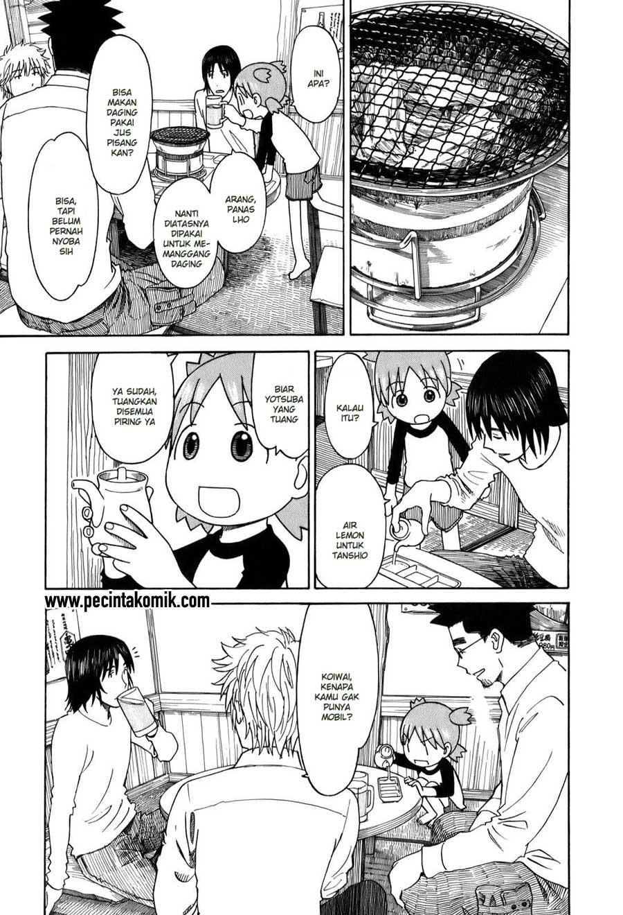 Yotsuba to! Bab 59 halaman 18