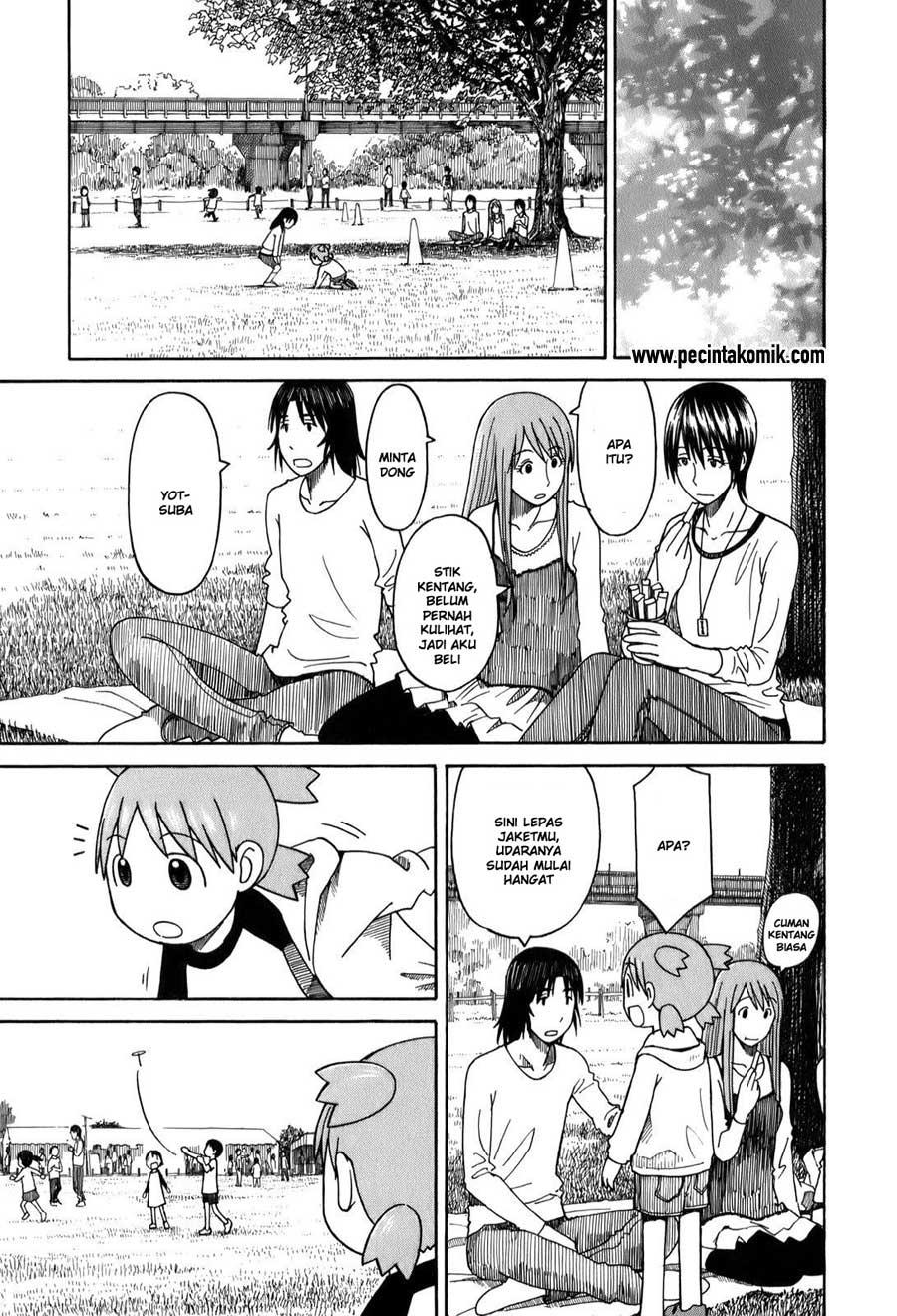 Yotsuba to! Bab 62 halaman 18