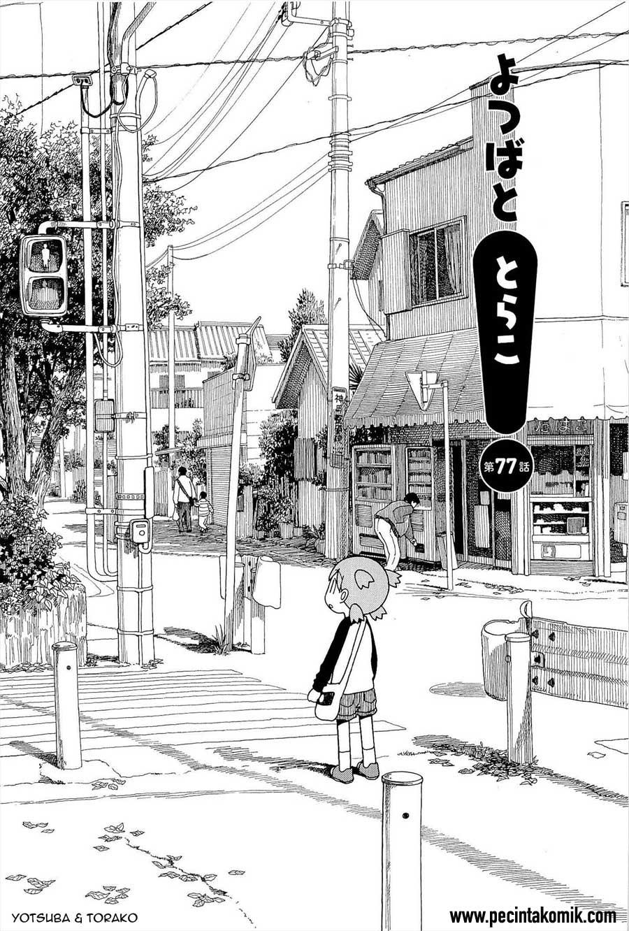 Yotsuba to! Bab 77 halaman 18