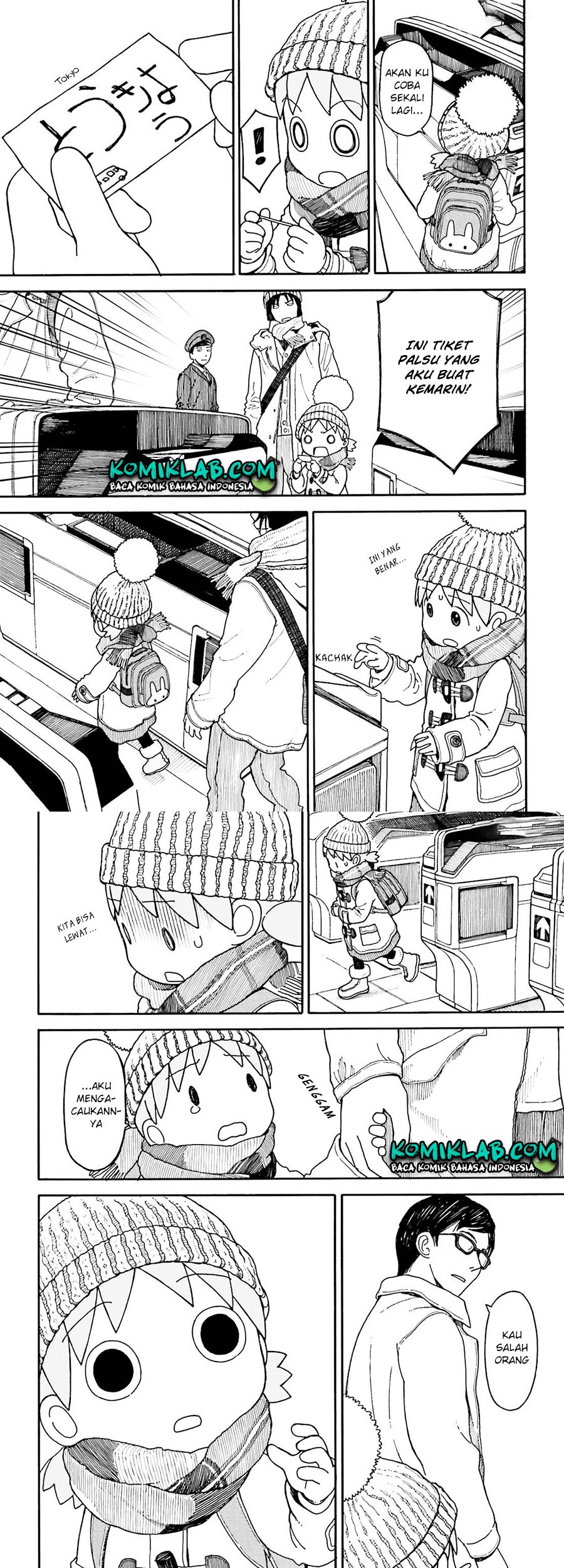Yotsuba to! Bab 95 halaman 12