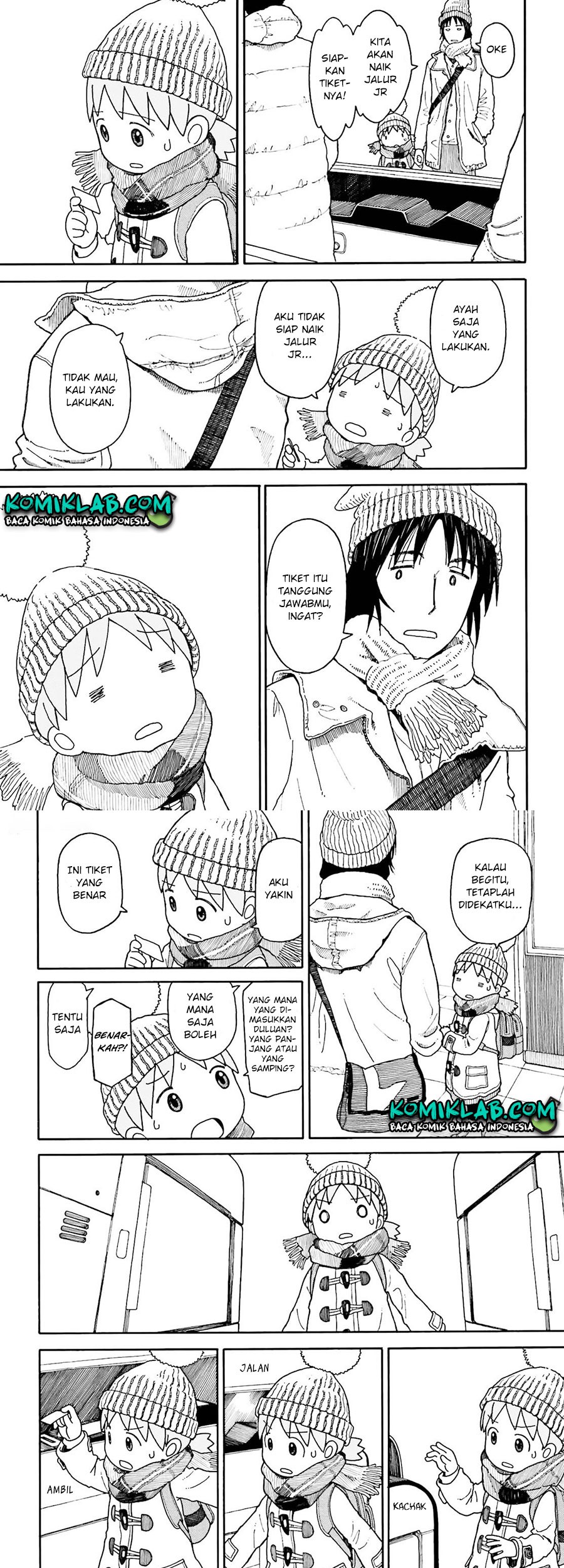 Yotsuba to! Bab 95 halaman 15