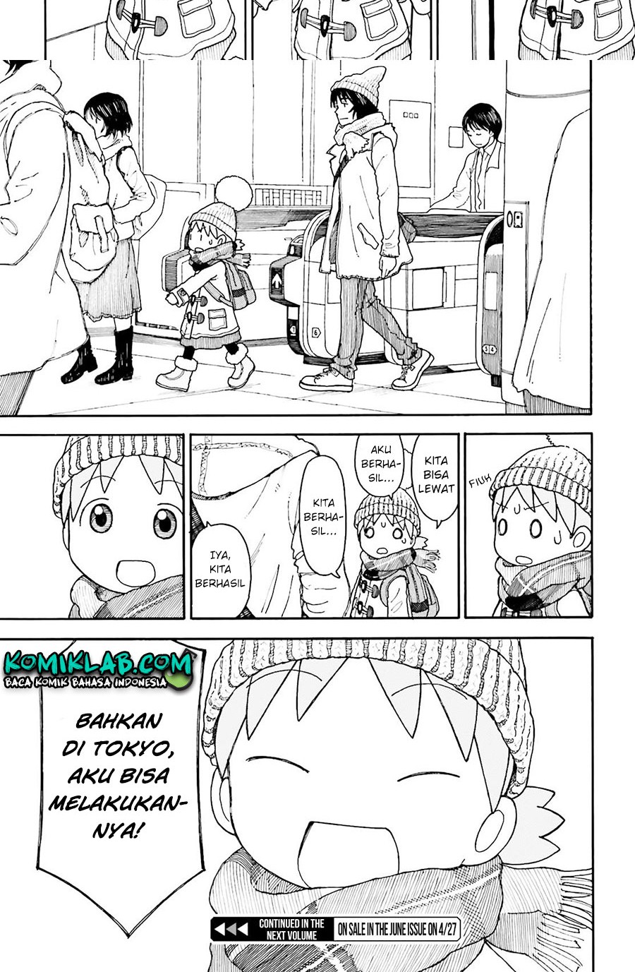 Yotsuba to! Bab 95 halaman 16