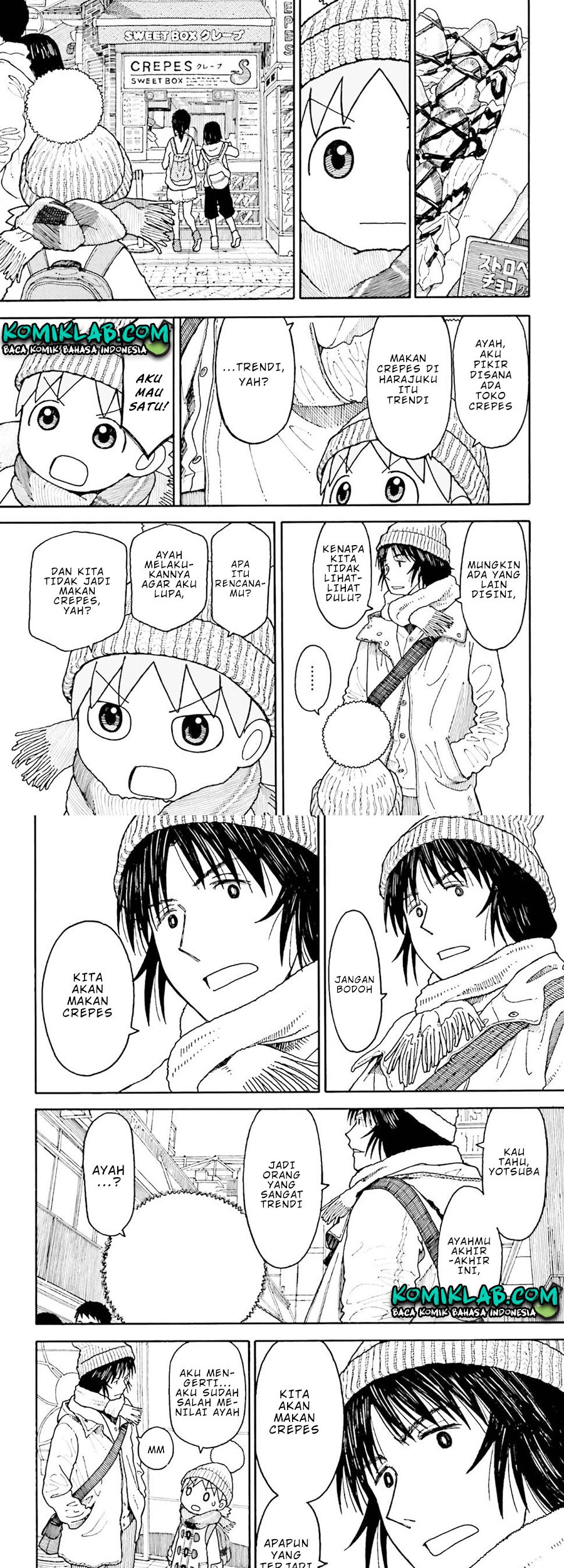 Yotsuba to! chapter 96 halaman 9