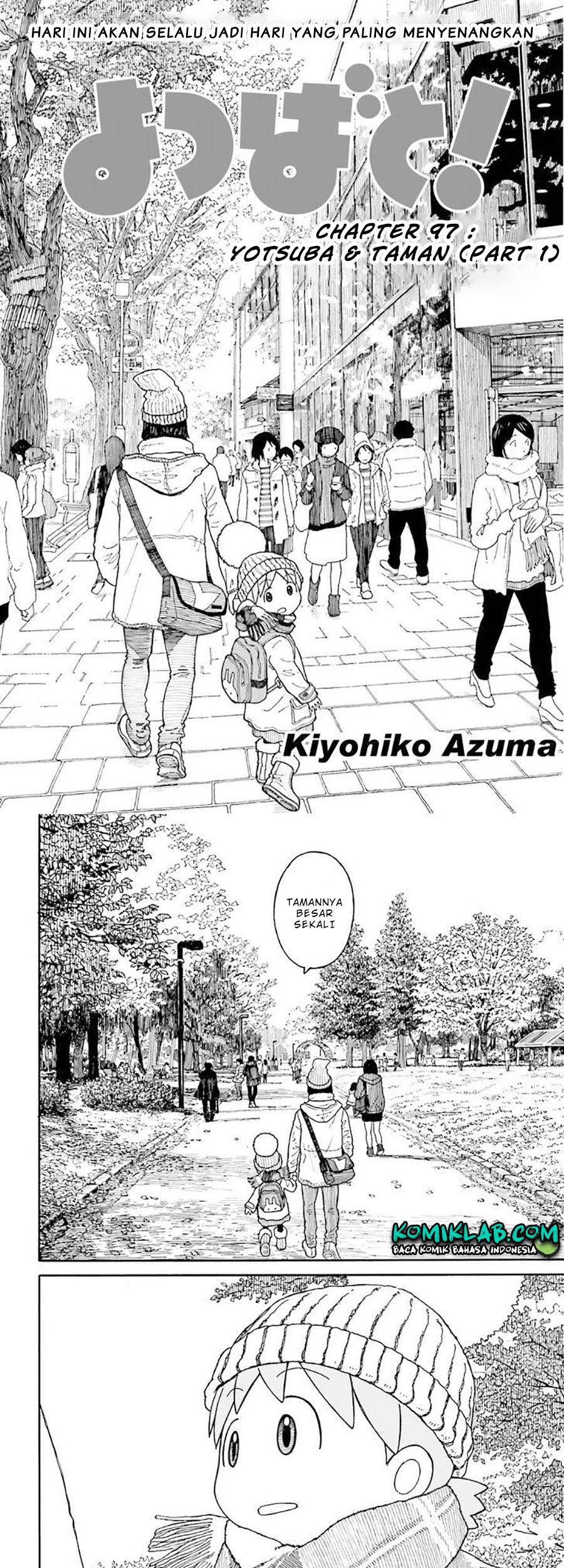 Yotsuba to! Bab 97 halaman 3