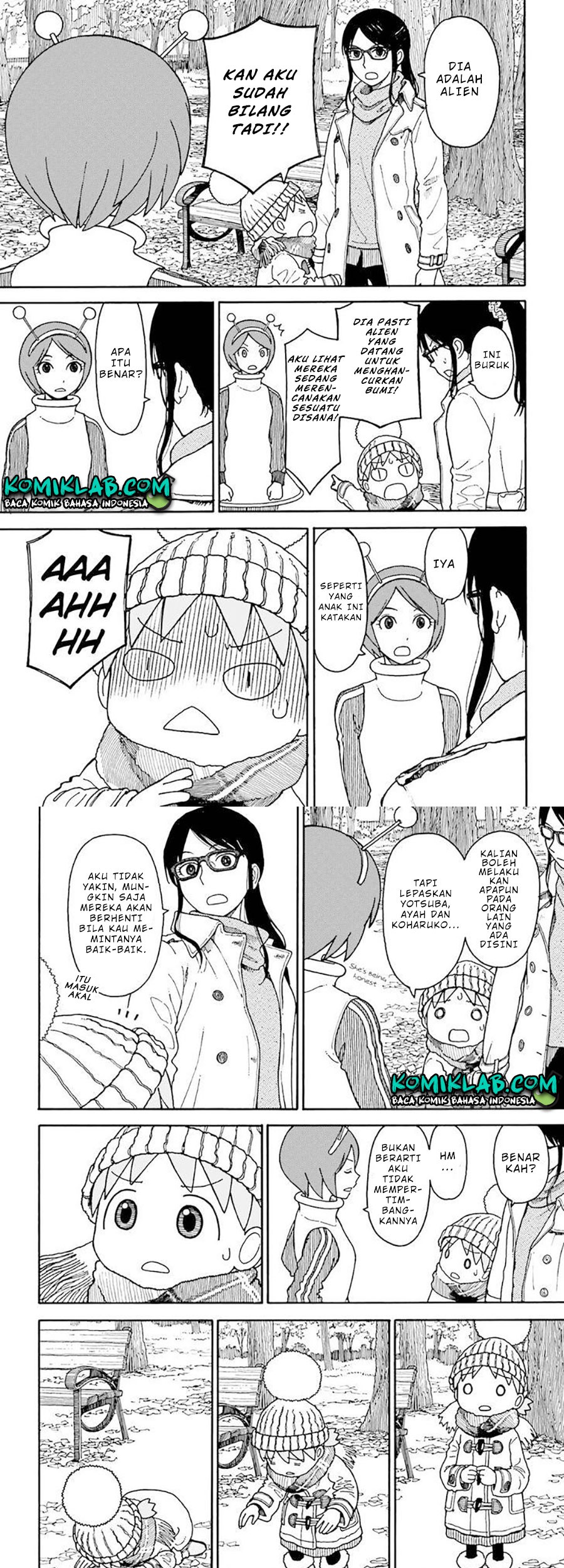 Yotsuba to! chapter 98 halaman 9