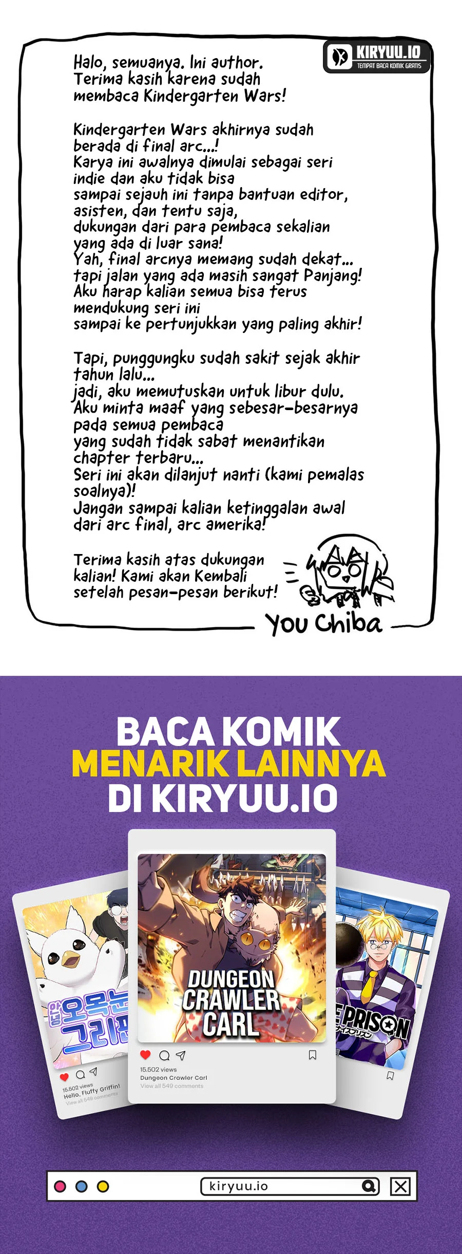 Youchien Wars chapter 102 halaman 37