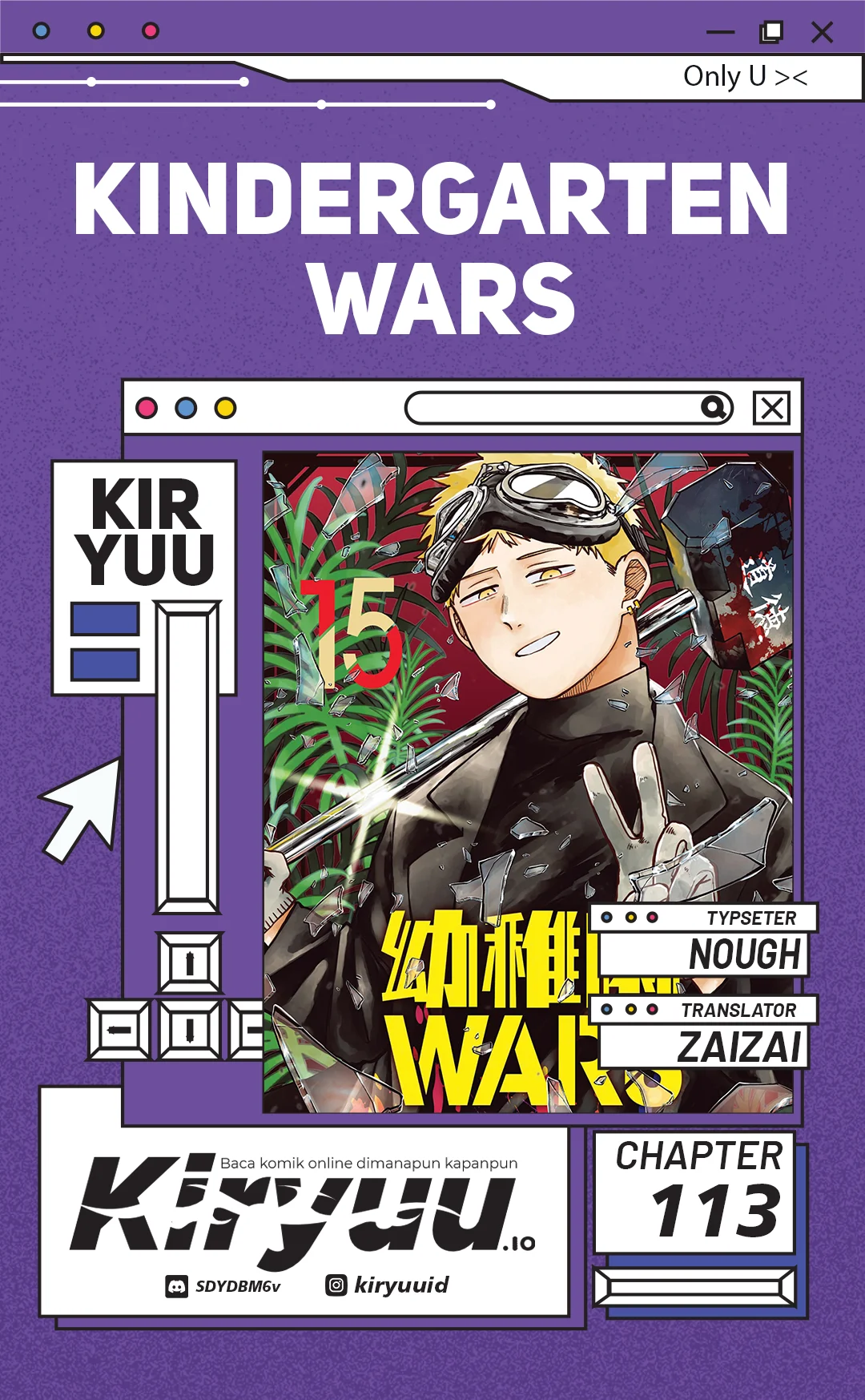 Youchien Wars Bab 113 halaman 1