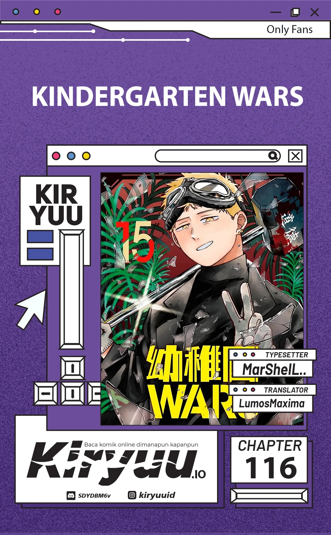 Youchien Wars Bab 116 halaman 1