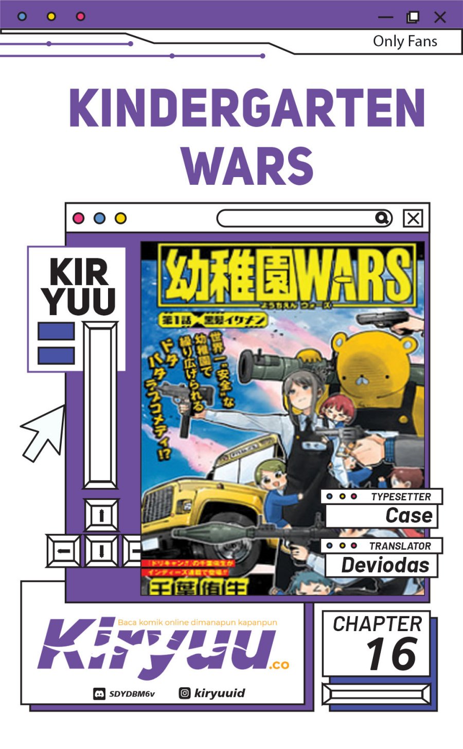Youchien Wars Bab 16 halaman 1