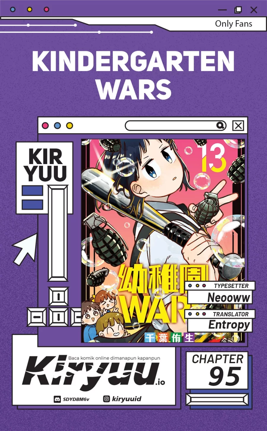 Youchien Wars Bab 95 halaman 1