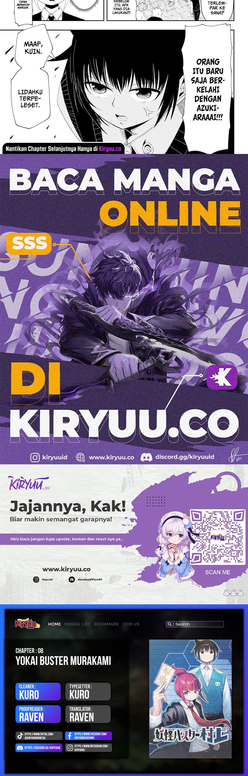 Youkai Buster Murakami chapter 8 halaman 7