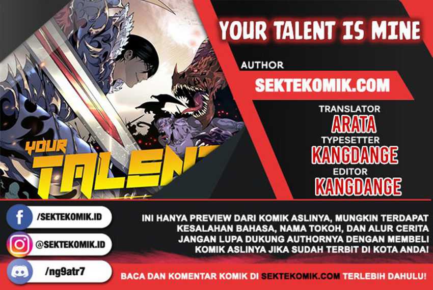 Your Talent is Mine chapter 21 halaman 1
