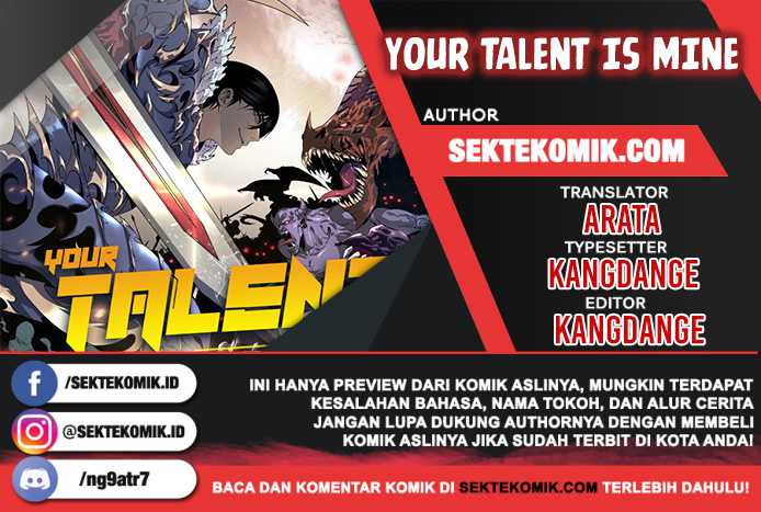 Your Talent is Mine chapter 22 halaman 1