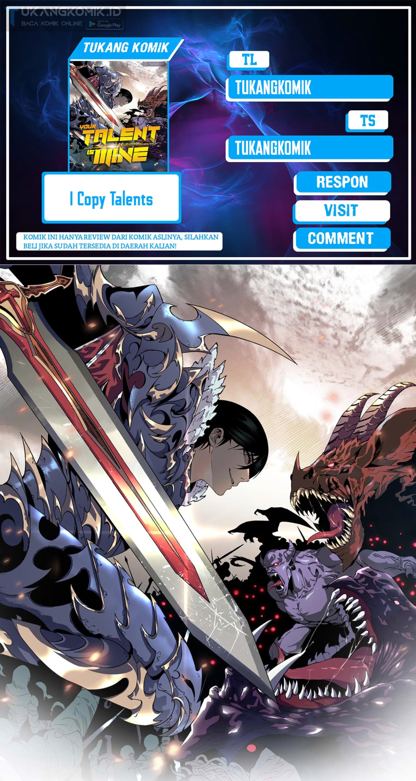 Your Talent is Mine chapter 87 halaman 1