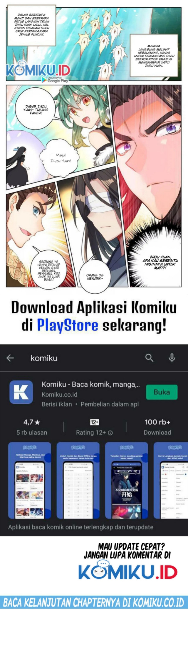 Yuan Zun chapter 110.5 halaman 9