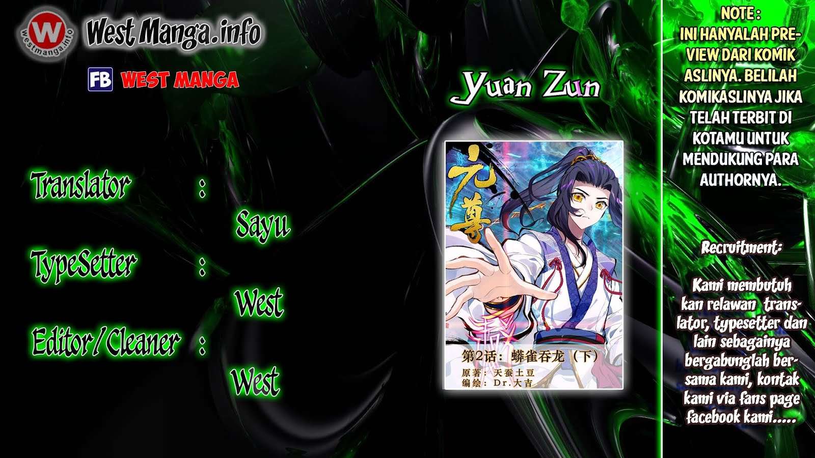 Yuan Zun chapter 2.5 halaman 2