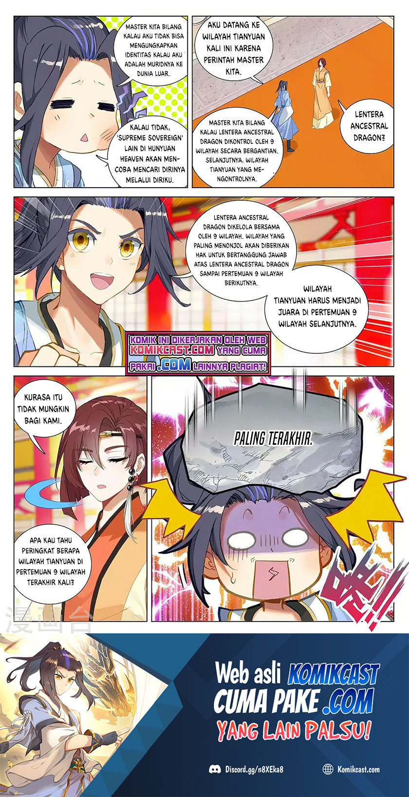 Yuan Zun chapter 375.5 halaman 9