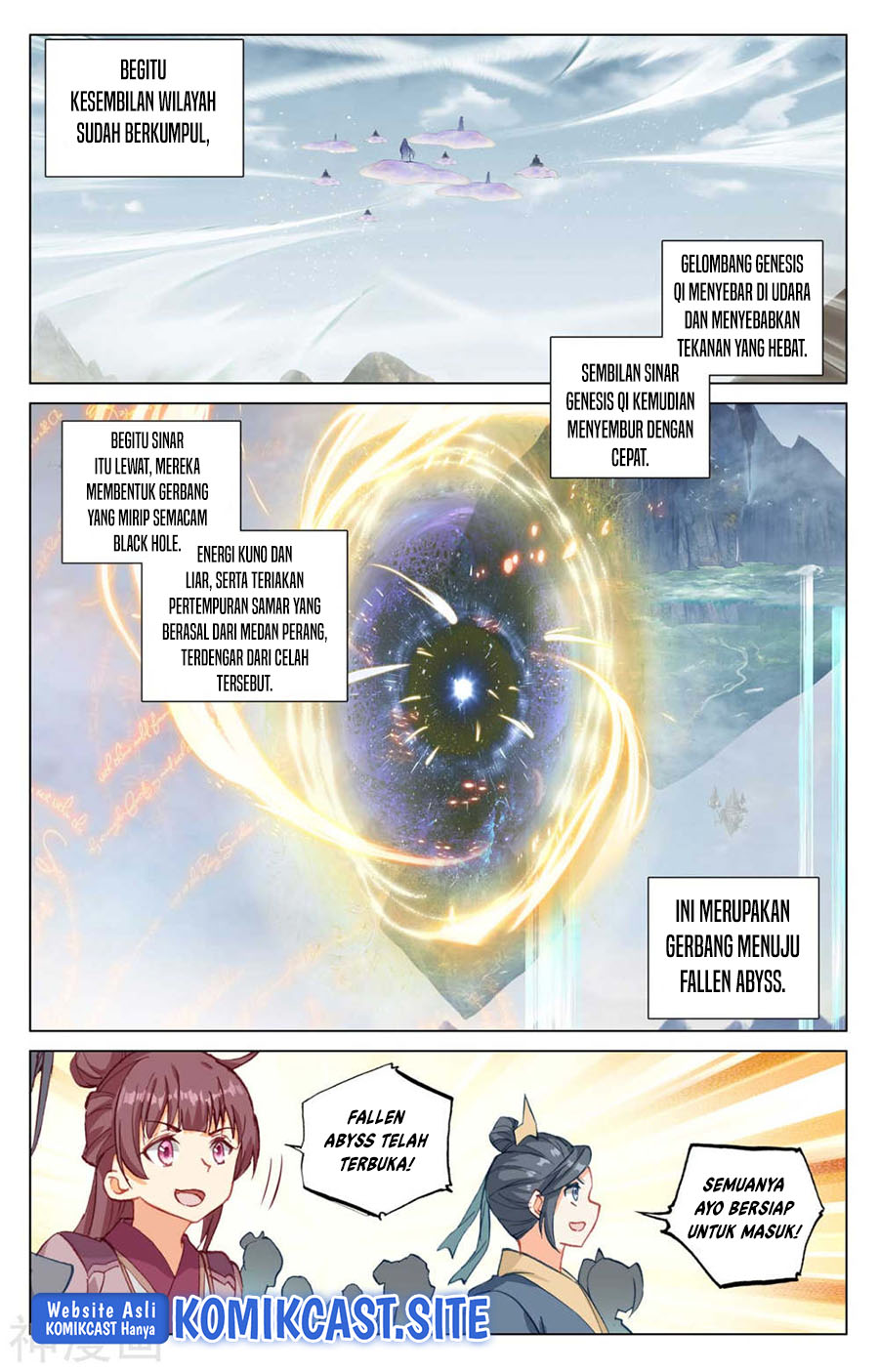 Yuan Zun chapter 442.5 halaman 8